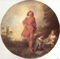 Watteau, Jean-Antoine - The Proud One